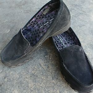 Sketchers wide fit air cooled memory foam loafers